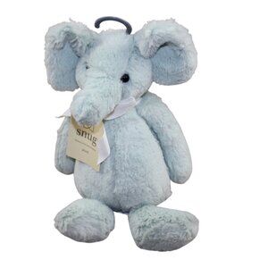Snug Green Elephant Plush Infant Toddler Stuffed Animal Toy 12" Soft Lovey NWT